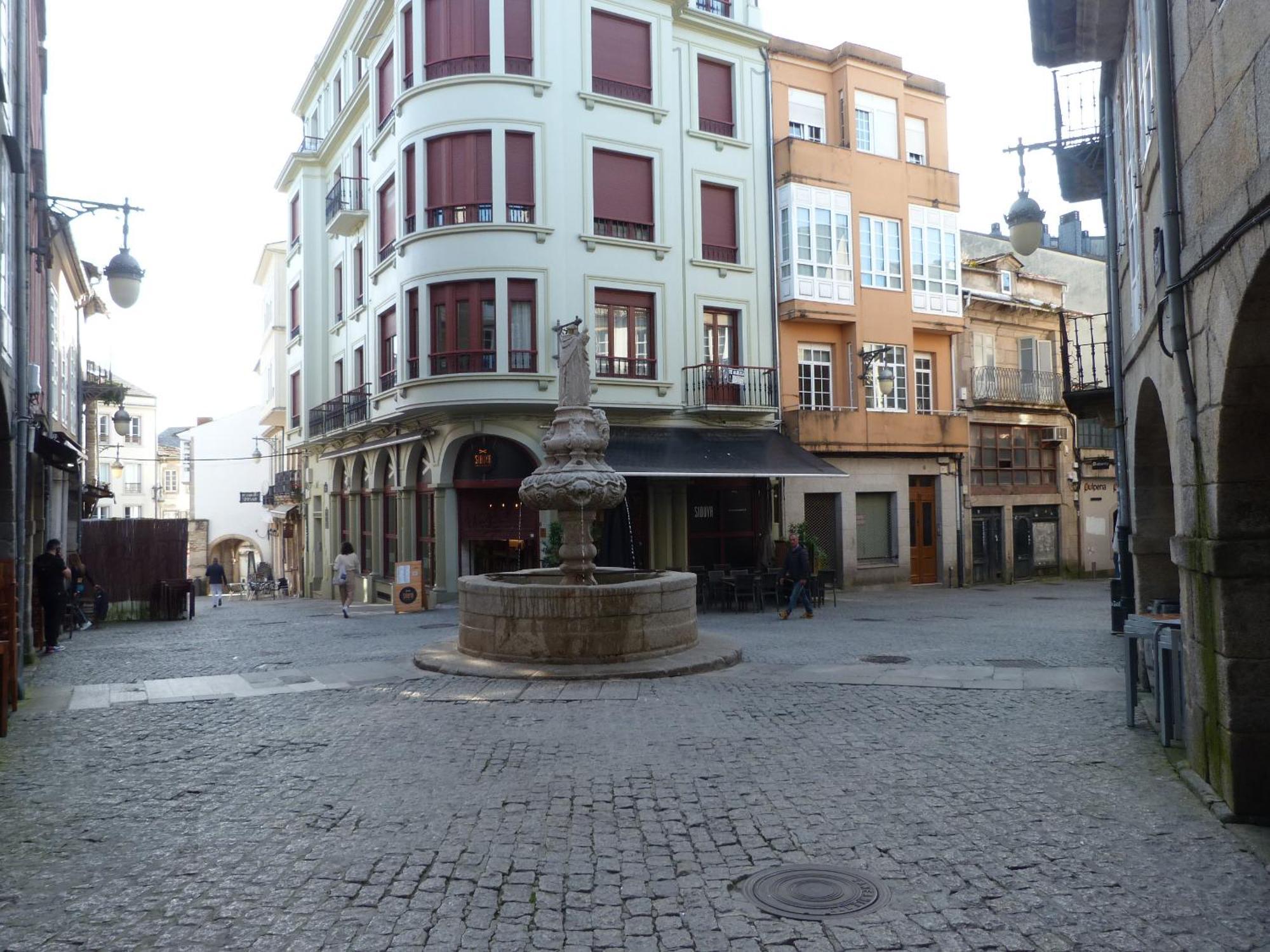 Foroplaza Duplex Apartment Lugo Bagian luar foto